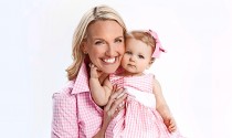 Monica Pedersen and
daughter Holly Pedersen.
Monica: Pink and White Gingham Check Top and Jeans by Ralph Lauren.
Holly: Pink and White Gingham Check Dress and Bow by Janie and Jack Children’s Store.