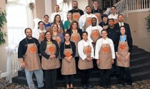 Participating chefs’ group photo.