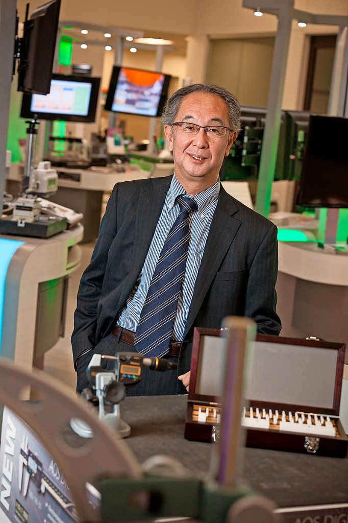 Shigeyuki Sasaki, CEO of Mitutoyo America, for Naperville Magazine
