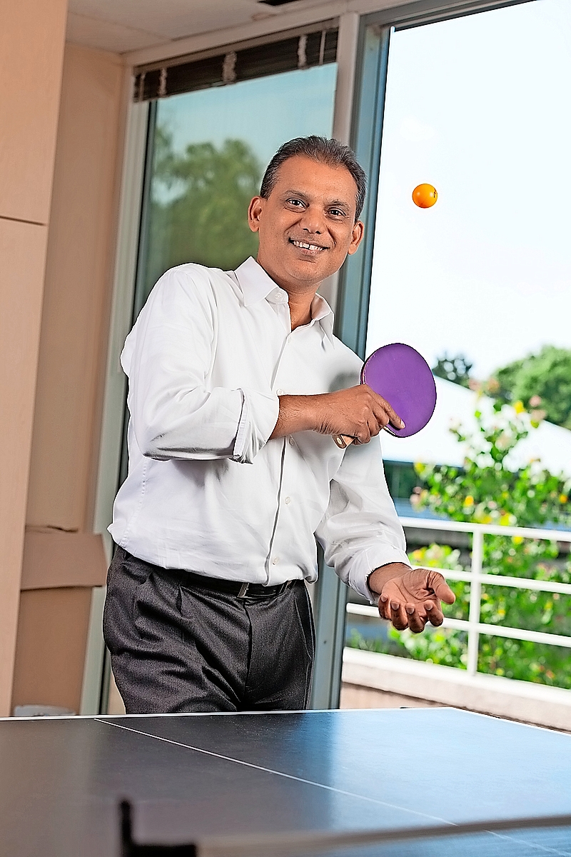 Pravin Kumar, CEO of AST, for Naperville Magazine