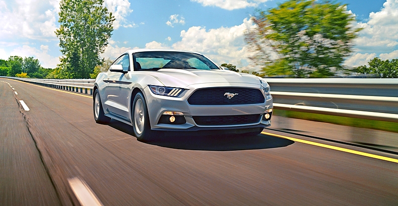 2015 Ford Mustang with EcoBoost