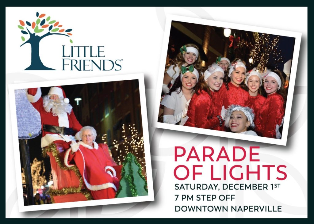 Little Friends Holiday Parade of Lights Naperville magazine