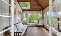 The sunroom at 6401 S. County Line Rd.