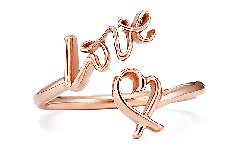 Paloma Picasso 18k rose-gold Loving Heart Ring