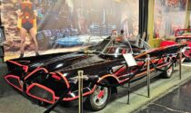 The 1960s Batmobile on display at Volo Museum