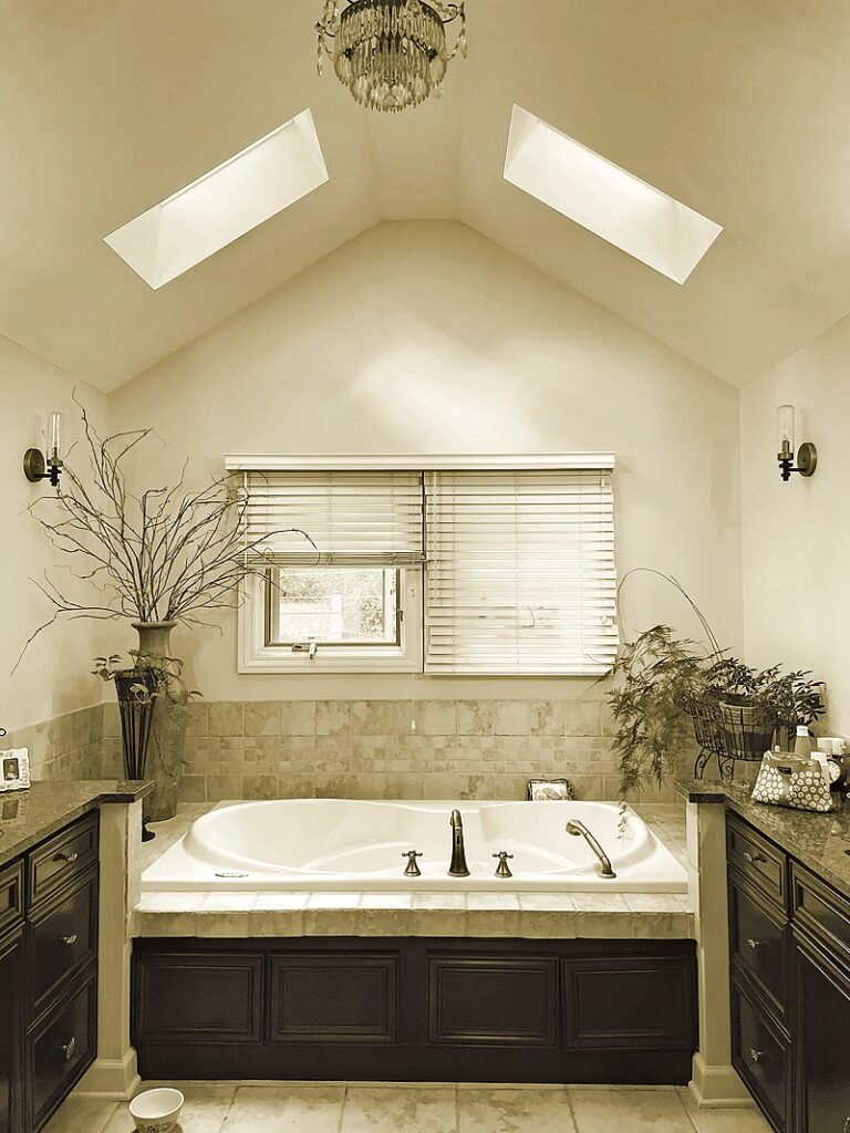 A bathroom before remodeling