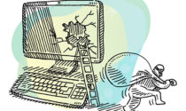 Cybercriminal illustration