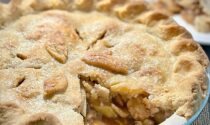 Classic Apple Pie with Brandy Whipped Cream