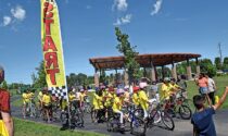 Naperville Park District hosted the 10th annual Junior Tour de Naperville on August 12 at Wolf’s Crossing Community Park, with more than 160 kids riding the one-mile trail on big wheels, tricycles, and bicycles.