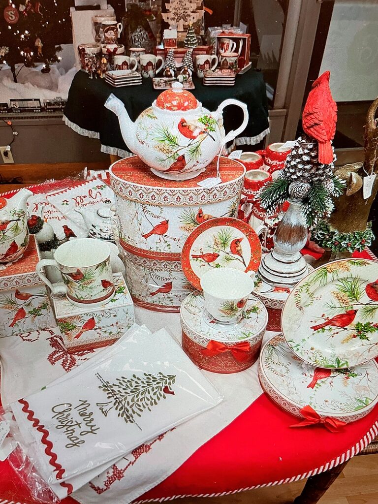 A tea set from The Cornucopia Shop