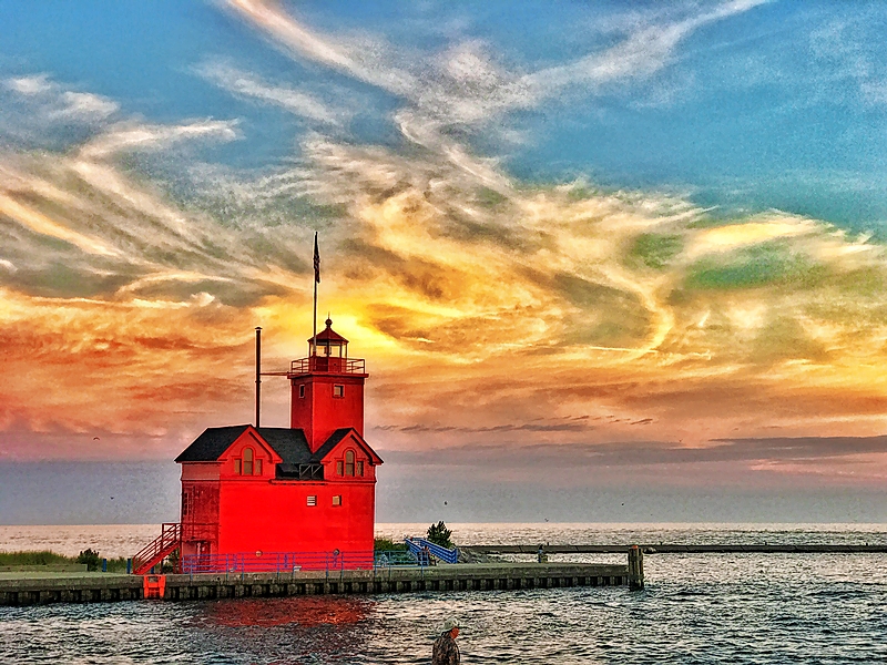“Big Red” Lighthouse