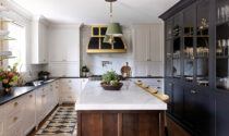 The kitchen in the Western Springs home