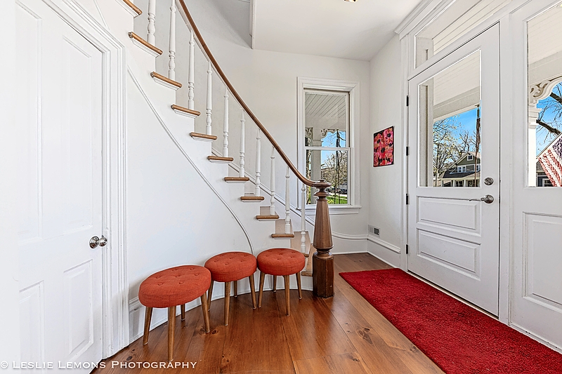 Foyer of the Wheaton home