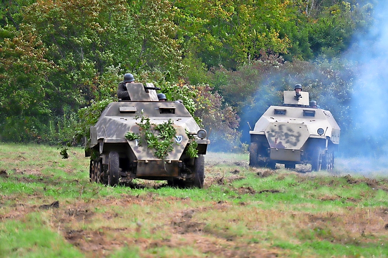 Tanks on the field