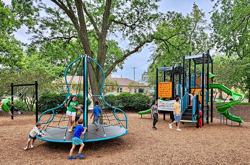 Central Park’s new playground