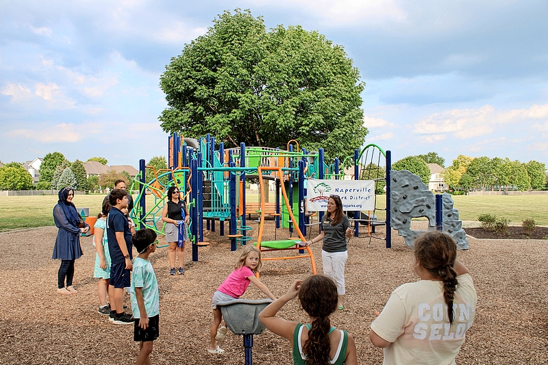 The ribbon cutting for South Pointe Park