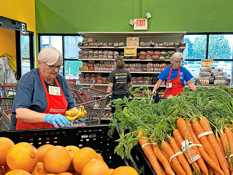 Loaves & Fishes Community Services food pantry