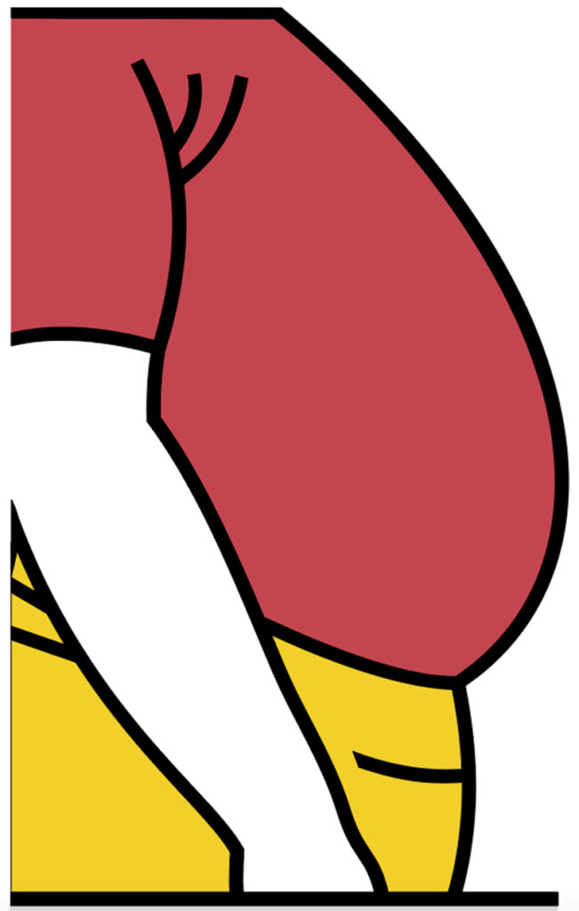 An illustration of a pudgy torso