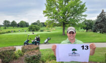 Aman Shah won the top flight of the Naperville Men’s Amateur Championship in July hosted at Springbrook and Naperbrook Golf Courses. Matt Arhontas (above), the B-Flight winner, sunk a hole-in-one on hole 13 at Springbrook.
