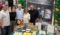 On Sept. 26 Oswald’s Pharmacy’s in Naperville—owned by generations of the Anderson family (below)—celebrated its 150th anniversary, complete with state and city proclamations and lime rickeys. On display (right) were historic artifacts from the pharmacy, which were donated to Naper Settlement.