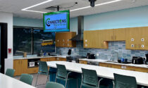 Inside a Connections Transitions Services classroom at the renovated and expanded facility at 710 W. Fifth Ave.