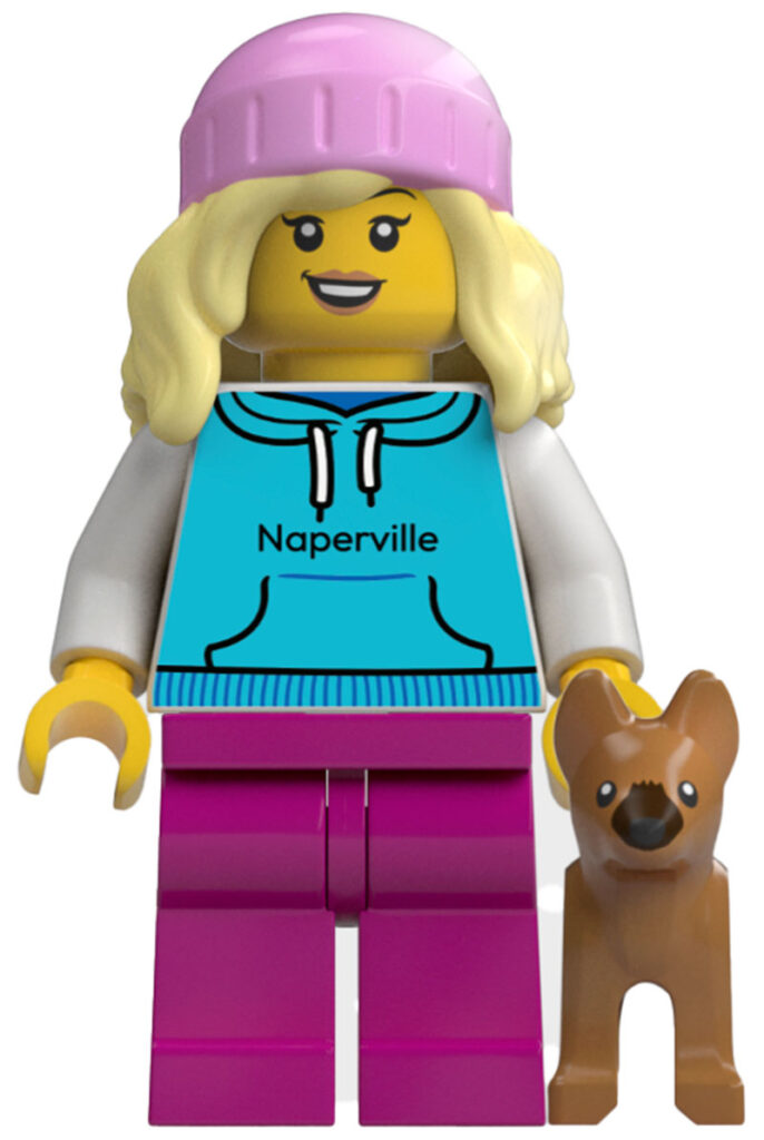 A personalized character from Lego’s Minifig Factory