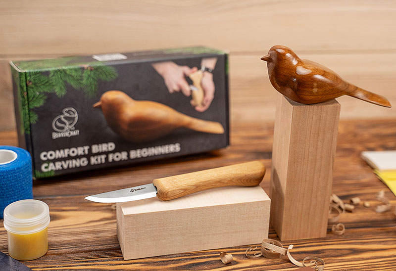 BeaverCraft’s Comfort Bird Carving Kit