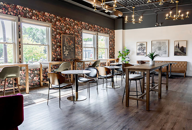 A workspace at Enclave Coworking