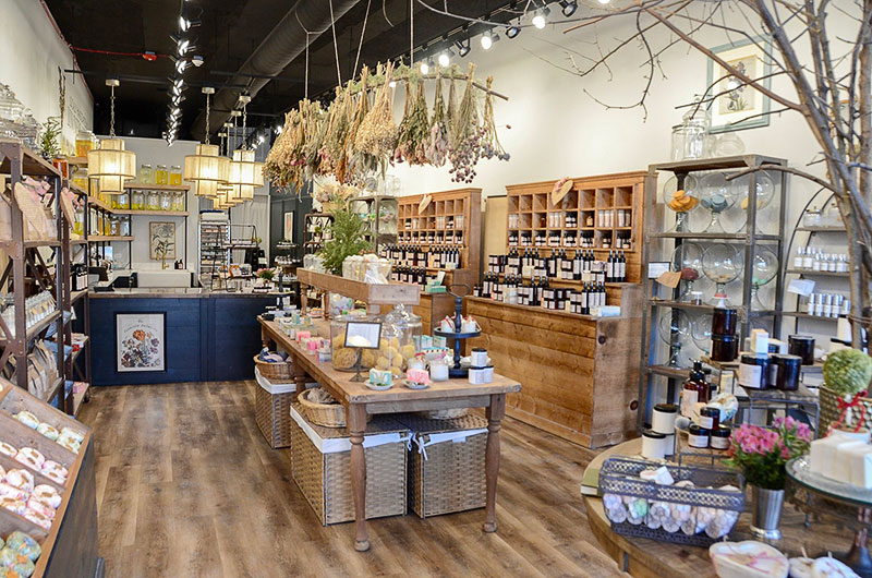Inside Verbena Soap & Apothecary