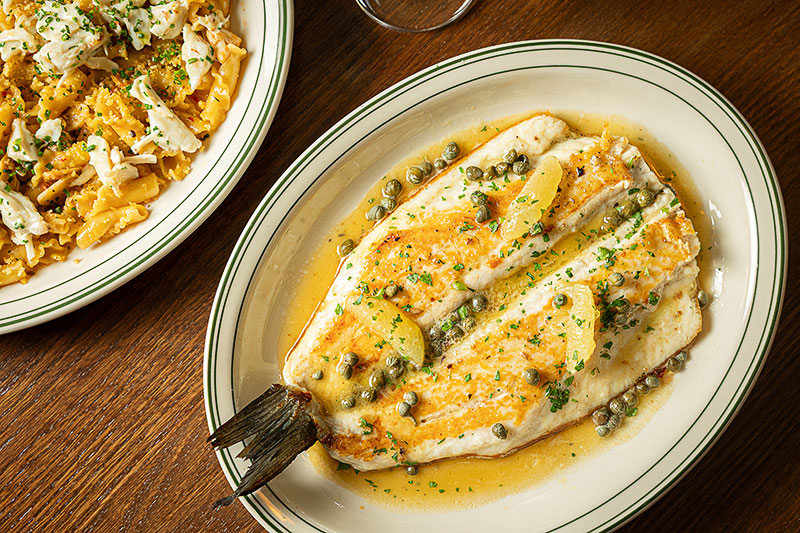 Branzino piccata