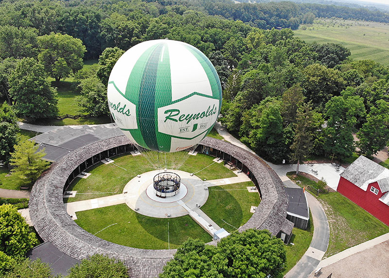 The 1859 Balloon Voyage at Conner Prairie