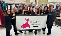After collecting nearly 600 donated dresses and accessories for high school seniors in need of prom outfits, local mothers behind Dress Up 203 hosted the third-annual Prom Dress Boutique March 14 at Naperville Central High School.