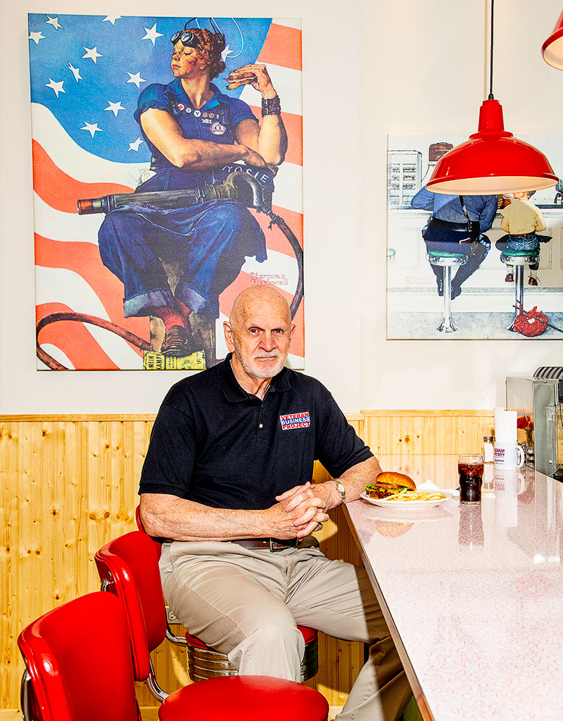 Lynn Lowder, owner of Rosie’s Home Cookin’ in Naperville and cofounder of the nonprofit Veteran Business Project