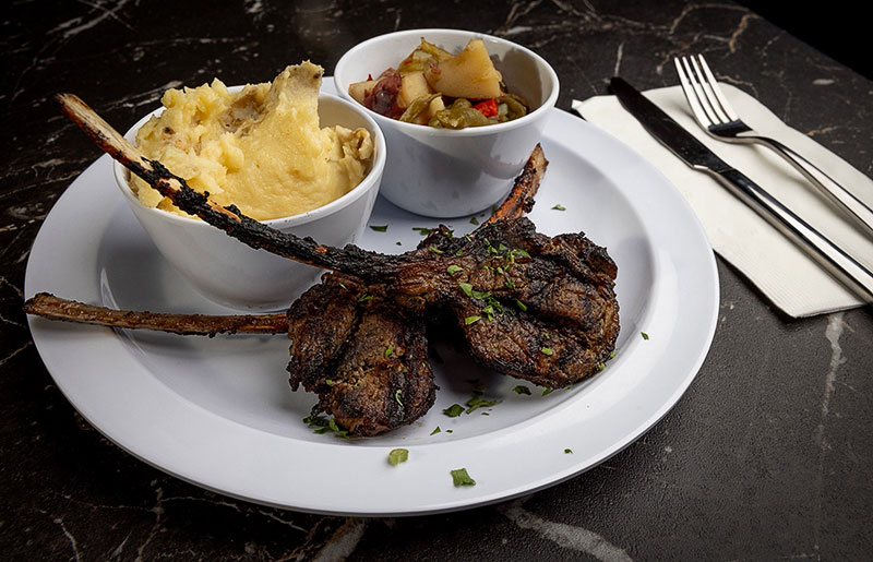 Vibez signature lamb chops