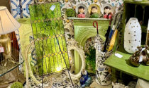 Various items on display at Affordable Antiques & More