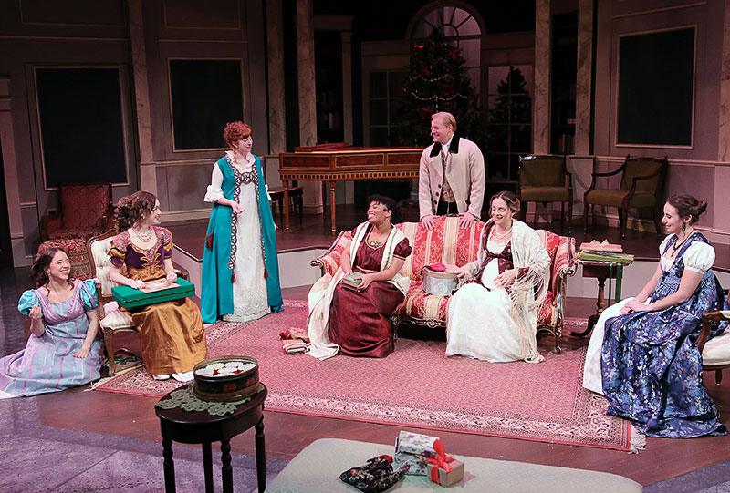 Buffalo Theatre Ensemble’s recent production of ‘Georgiana & Kitty: Christmas at Pemberley.’