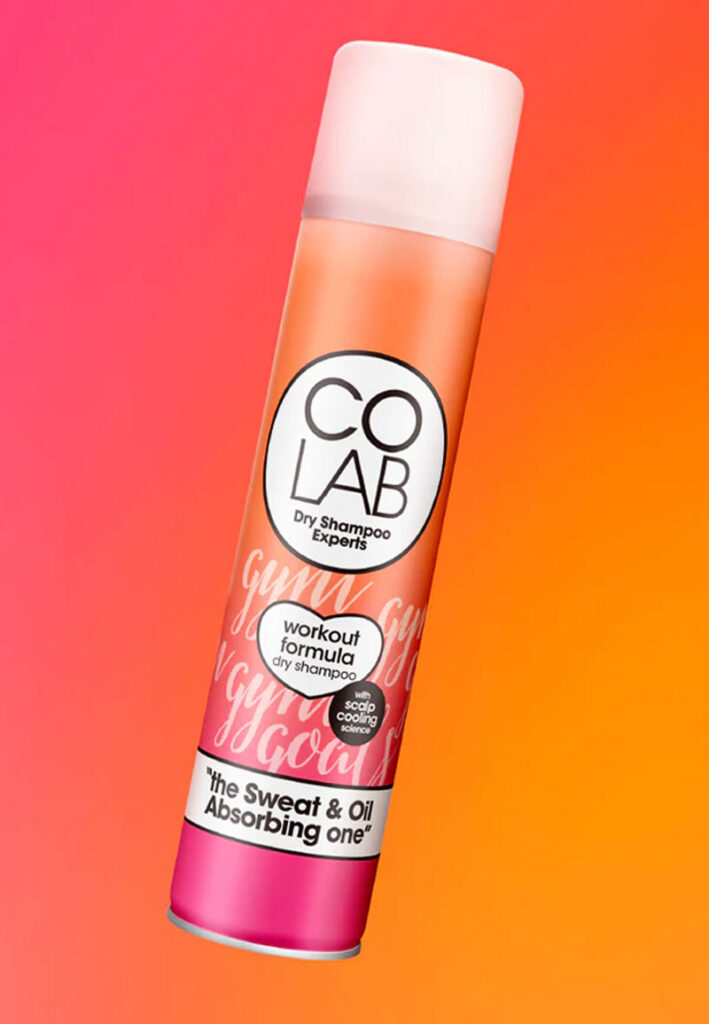 COLAB Workout Formula Dry Shampoo