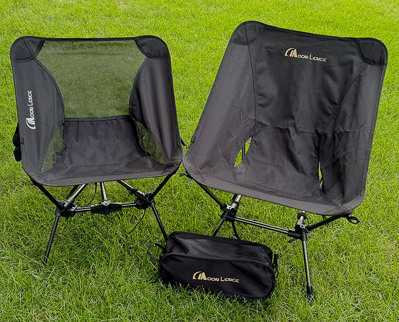 Moon Lence’s folding camping chairs